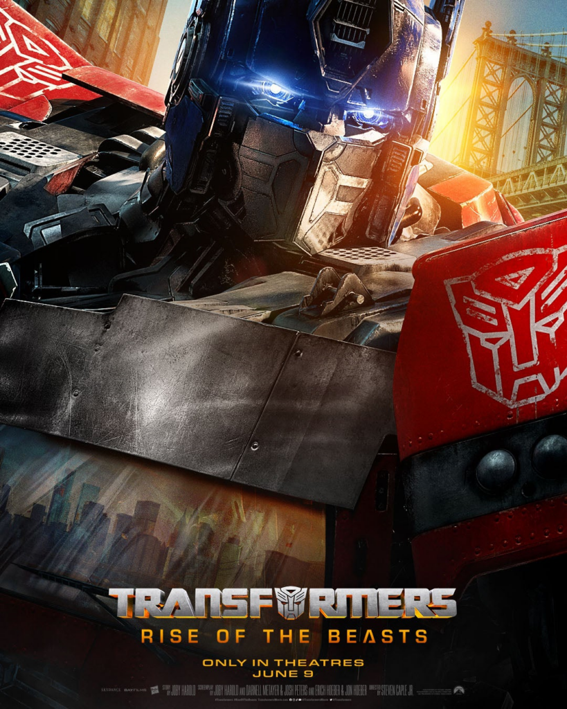 Transformers Canavarların Yükselişi Filmi'nin tanıtım afişi